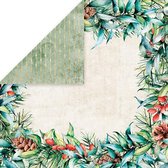 CP-CV01 CHRISTMAS VIBES Scrapbooking single paper 12x12