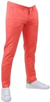 Rivaldi - Trendy Heren Chino - Ketolin - Lengte 32 - Corail