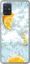 6F hoesje - geschikt voor Samsung Galaxy A52 - Transparant TPU Case - Lemon Fresh #ffffff