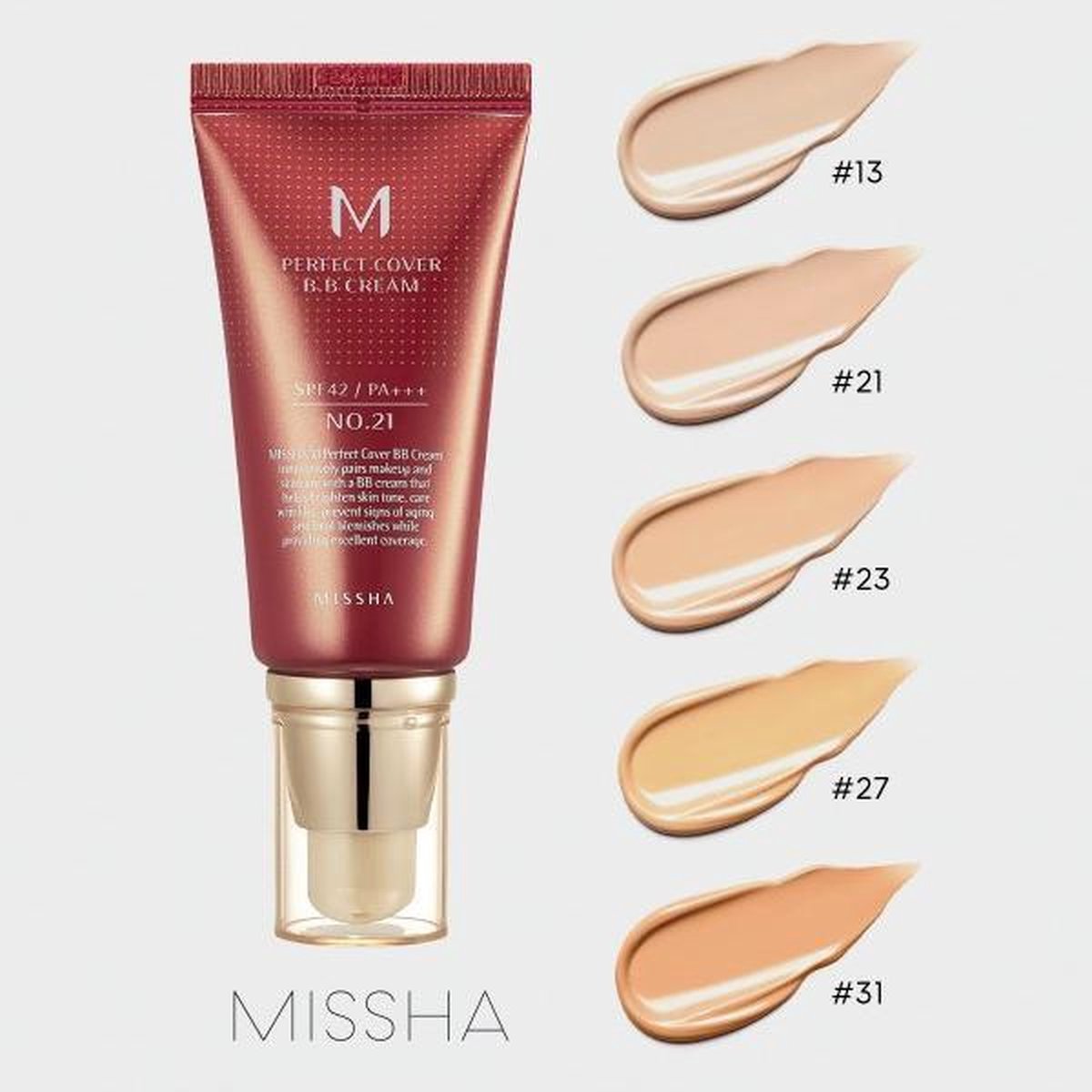 Missha Perfect Cover BB Cream 50 ml BB crème | bol.com