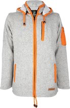 SHAKALOHA Gebreid Wollen Vest Heren/Uni met voering - M Luxor ZH GreyOrange XL