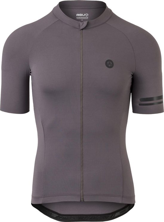 AGU Solid Fietsshirt II Trend Heren - Grijs - XL