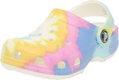 Crocs Classic Tie-Dye Graphic K Clog 205451-94S, Kinderen, Veelkleurig, slippers, maat: 30/31 EU