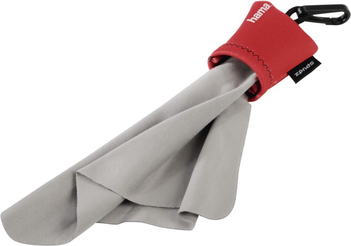 Hama Microvezel-reinigingsdoek Pocket Rood