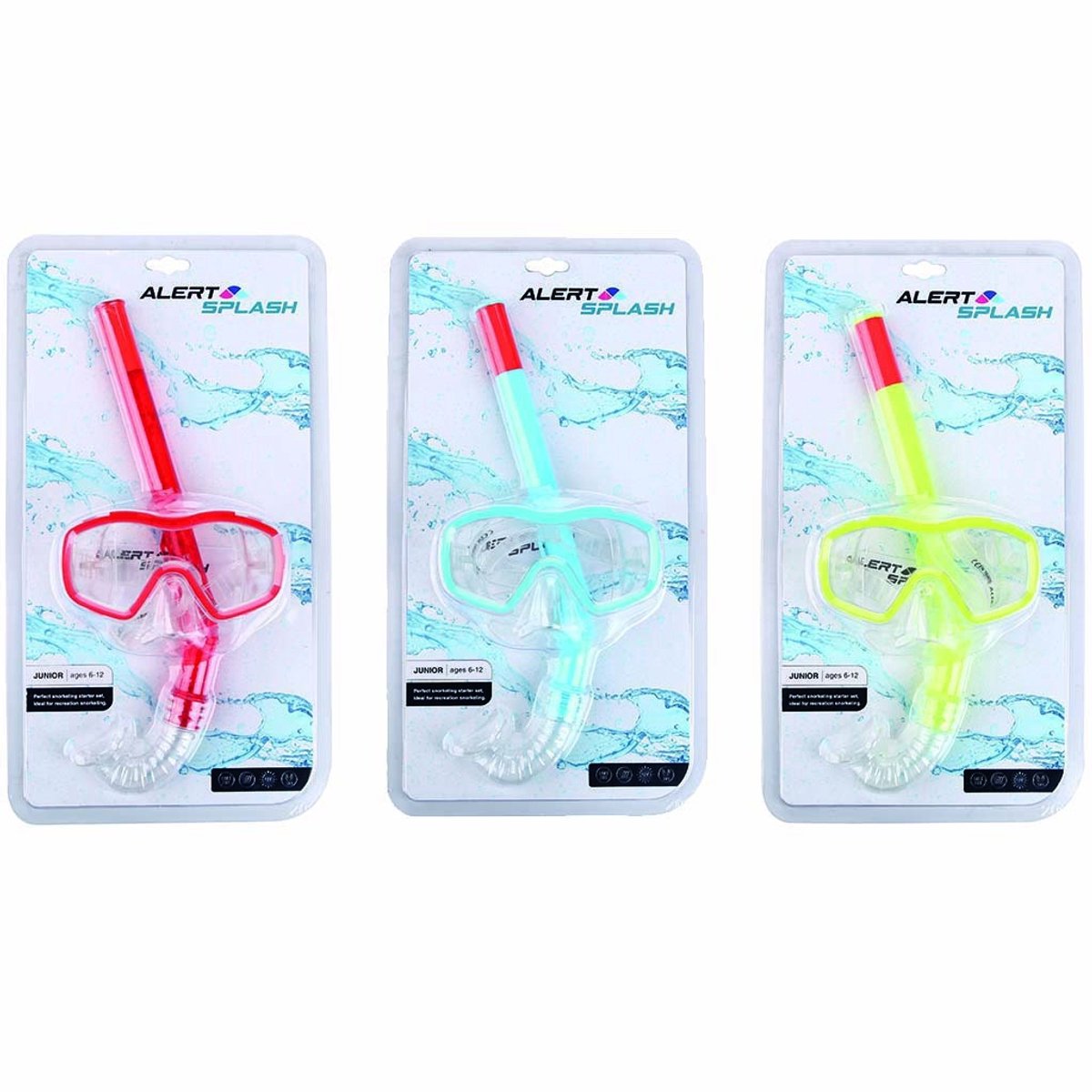Splash Snorkelset Maat M Assorti