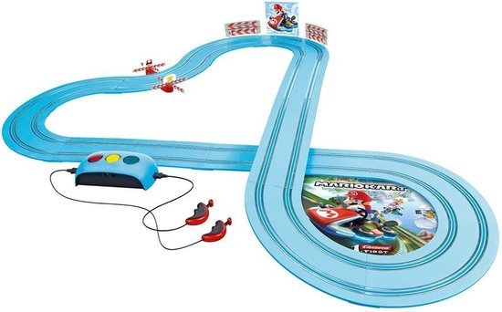 Carrera Racebaan Nintendo Mario Kart 2,9 M Blauw 14-delig