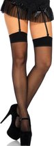 Stockings Jarratelkousen Jarratelgordel Panty Dames Sexy Ondergoed - Transparant - 100% nylon - Leg Avenue®
