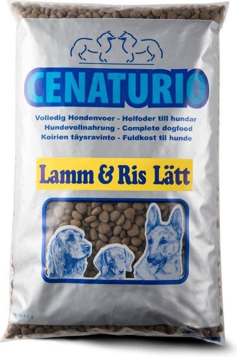 Dogbite Cenaturio Lam & Rijst Lätt (Senior) - 5 kg.