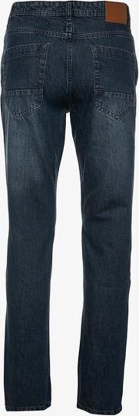 Unsigned straight fit heren jeans lengte 34 - Blauw - Maat 32/34 | bol.com