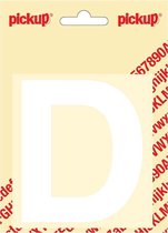 Pickup plakletter Helvetica 100 mm - wit D