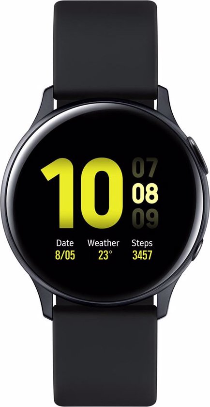 Samsung Galaxy Watch Active2 - Aluminium - Smartwatch - 40 mm - Zwart