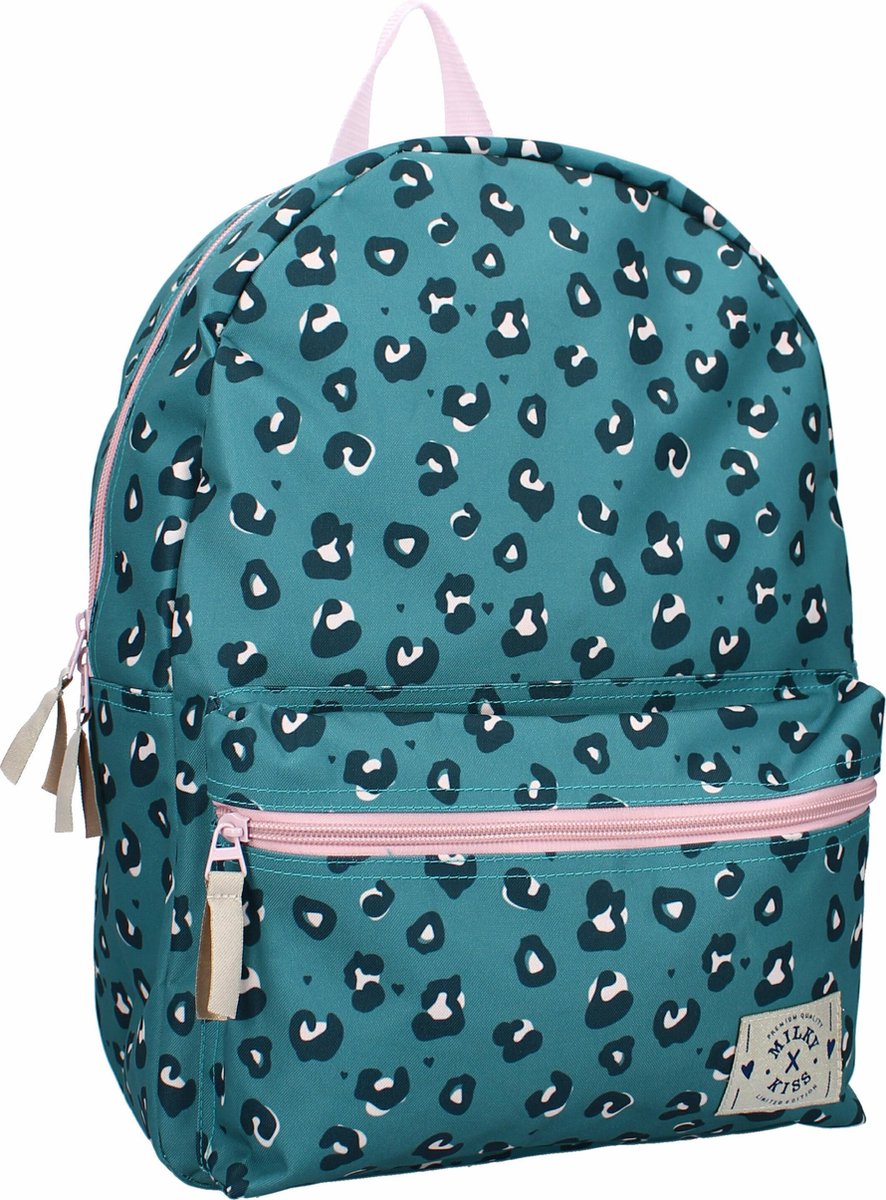 Milky Kiss Rugzak Rugzak Milky Kiss Young, Wild & Free Leopard