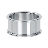 iXXXi Jewelry - basisring - zilverkleurig - 10mm - maat 16,5