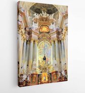 The beautiful interior of St. Peter's Church (Peterskirche) - Modern Art Canvas -Vertical -  85167880 - 115*75 Vertical