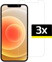 iPhone 12 Pro Max Screenprotector Glas Tempered Glass - 3 Stuks