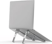 WiWU - Verstelbare Laptop Standaard - Ergonomisch - Aluminium - 11.6 tot 15.6 inch - Zilver