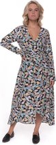 Colourful Rebel Lange jurken 9020 maya flower mini wrap dre