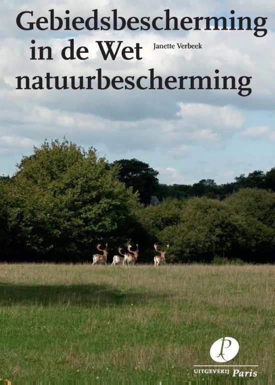Gebiedsbescherming in de Wet natuurbescherming - cover