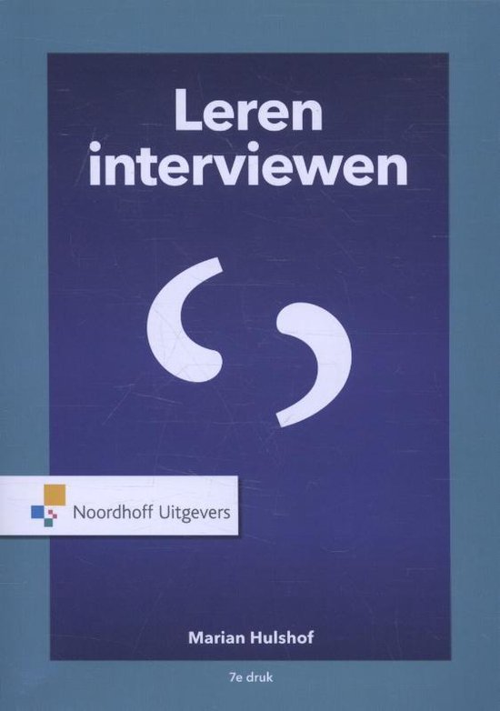 Foto: Leren interviewen