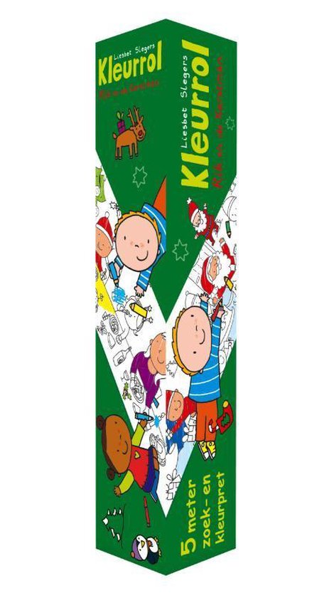 Rik 1 - Kleurrol Rik en de Kerstman - cover