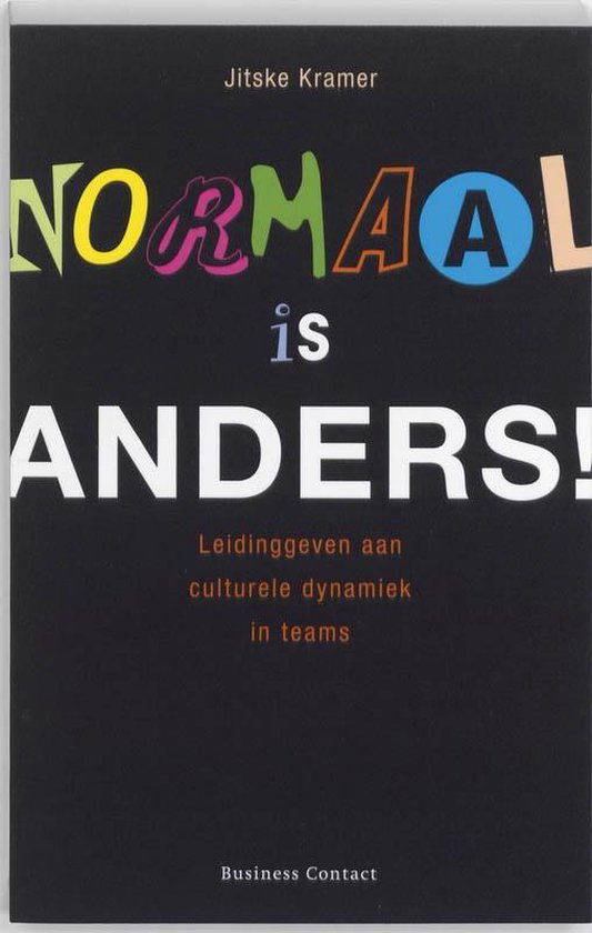 Cover van het boek 'Normaal is anders!' van J. Kramer en M. Kloppenburg