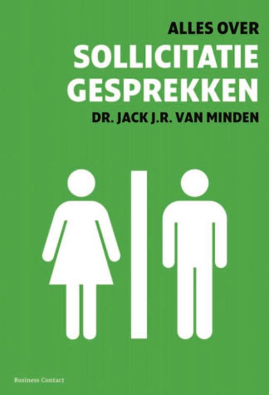 Cover van het boek 'Alles over sollicitatiegesprekken' van Jack J.R. van Minden