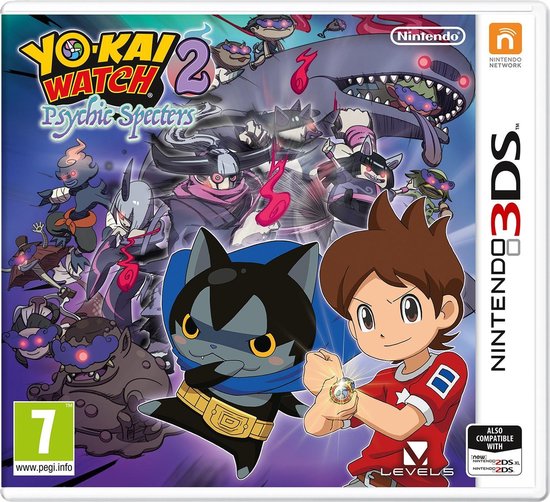 Yo-Kai Watch 2: Spectres Psychiques - Nintendo 3DS Franstalige Box