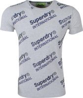 Superdry - Heren T-Shirt - International - Grijs