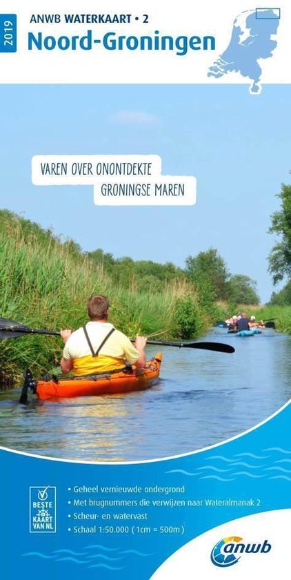 ANWB waterkaart 18 - IJsselmeer-Markermeer/Randmeren - ANWB