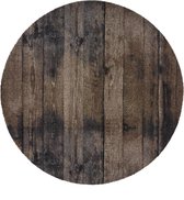 MD Entree - Vloerkleed - Universal - Wood Brown - 100 cm Ø