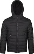 Jartazi Winterjas Bari Heren Nylon/polyester Zwart Maat Xl