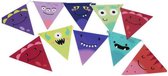 Smiffys - Monster Tableware - Party Bunting Halloween Decoratie - Multicolours
