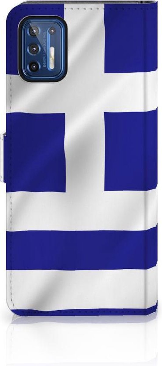 Motorola Moto G9 Plus Bookstyle Case Griekenland