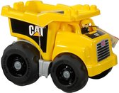 Mattel Mega Bloks - Cat Camion Benne - Briques De Construction - 2 Ans Et