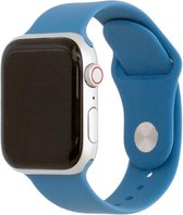 Geschikt voor Apple Watch Sport Band Frolic Staalblauw 44/42 mm M/L