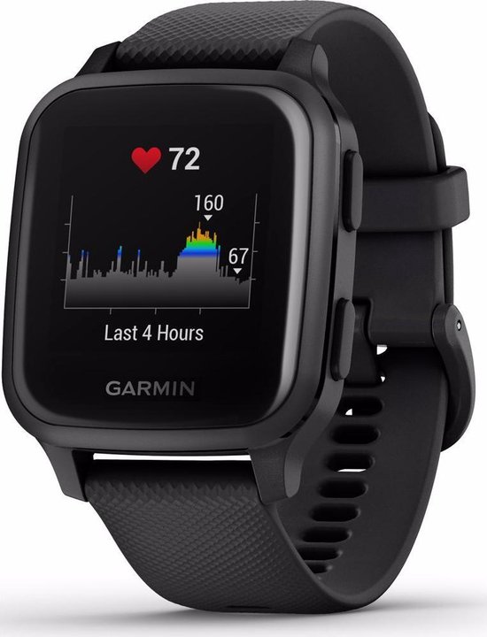 Garmin Venu Sq Music Health - Smartwatch met Muziekopslag - 6 dagen batterij - 41 mm - Zwart/Slate - Garmin