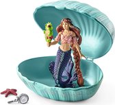Schleich - Mermaid with Baby Seahorse in Shell (70563)