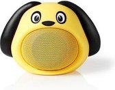 Nedis Bluetooth®-Speaker | Maximale batterijduur: 3 hrs | Handheld Ontwerp | 9 W | Mono | Ingebouwde microfoon | Koppelbaar | Animaticks Dusty Dog | Geel