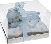 Gamberritos Babydeken En Beer 110 Cm Polyester Blauw 2-delig