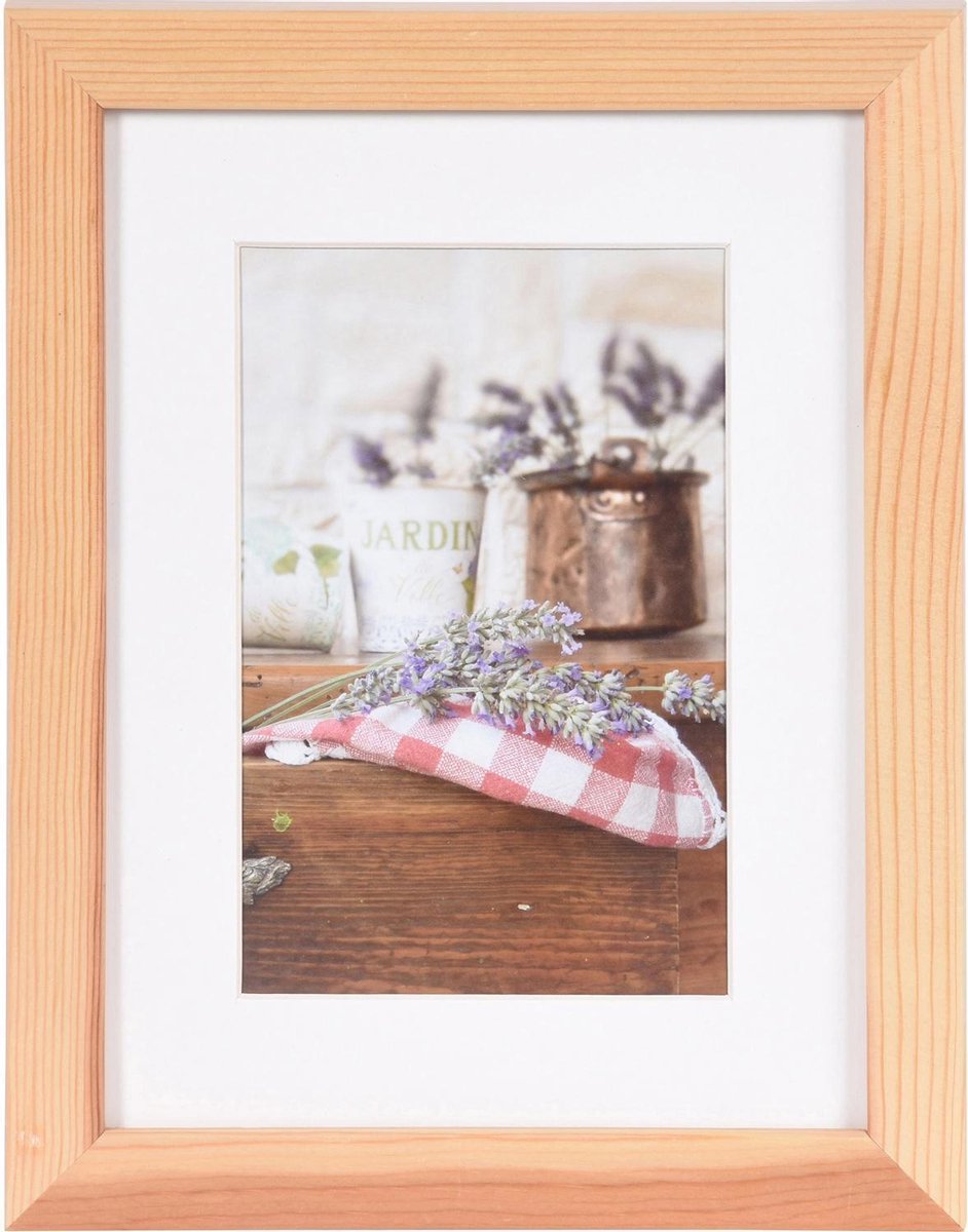Henzo Fotolijst - Henzo - Jardin - Fotomaat 15x20 cm - Naturel