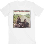 The Clash Heren Tshirt -XL- Combat Rock Wit