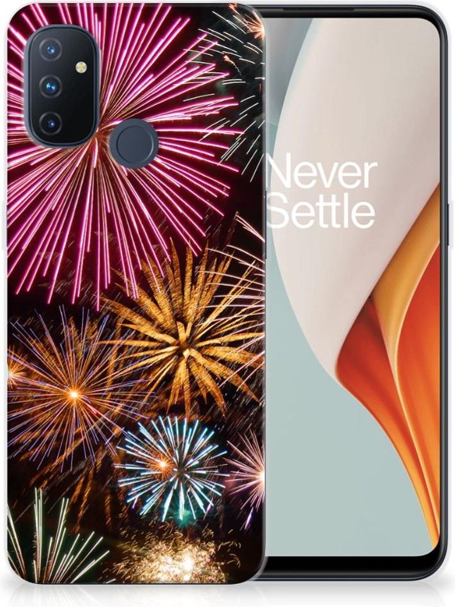 OnePlus Nord N100 Silicone Back Cover Vuurwerk
