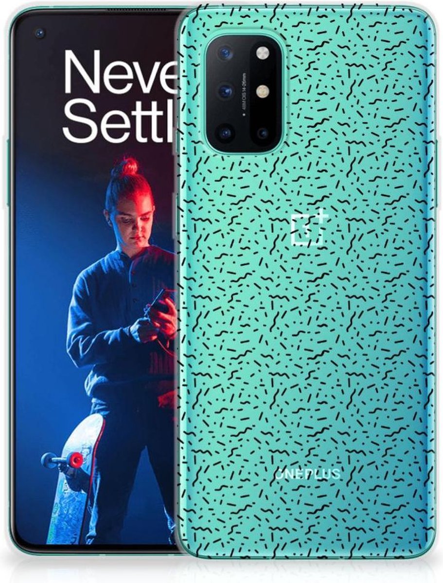 OnePlus 8T TPU bumper Stripes Dots