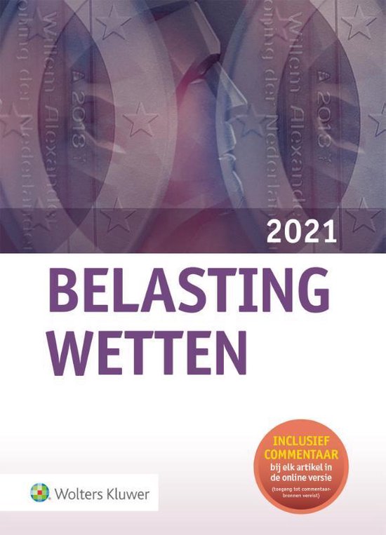Boek cover Belastingwetten 2021 van  (Paperback)