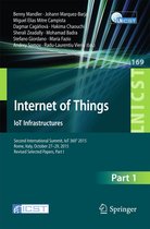 Lecture Notes of the Institute for Computer Sciences, Social Informatics and Telecommunications Engineering 169 - Internet of Things. IoT Infrastructures