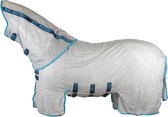 Horseware Amigo Bug Buster - maat 145/198 - silver/electric blue