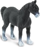 Safari Speelfiguur Paard Junior 2,5 Cm Zwart/wit 192 Stuks