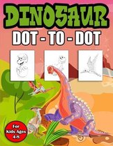 Dinosaur Dot to Dot For Kids Ages 4-8