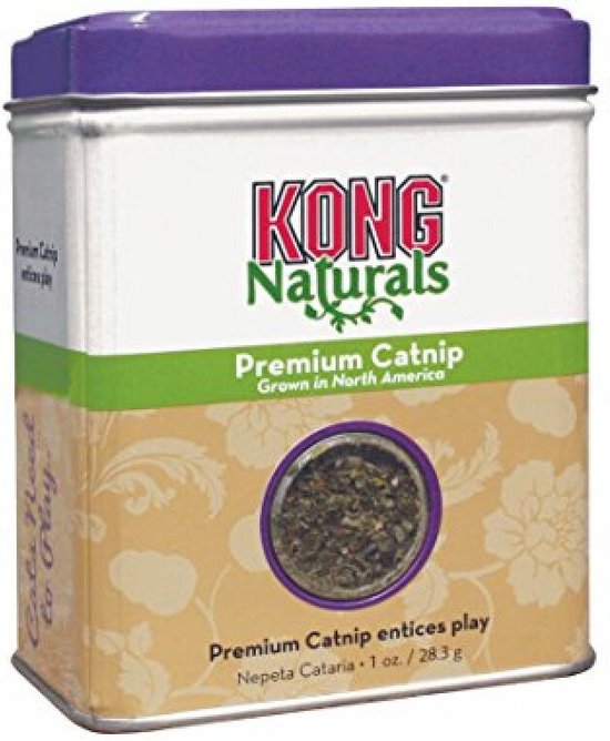 KONG Naturals Catnip – Kattenkruid – Navulling – Kattenspeelgoed – 28.3g