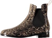 Xq Footwear Regenlaarzen Chelsea Dames Rubber Grijs Maat 37